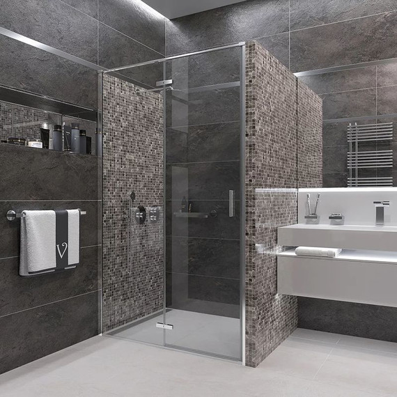 Душевая дверь Veconi Vianno 100 см VN73-100-01-C4, хром/прозрачное - фото 3