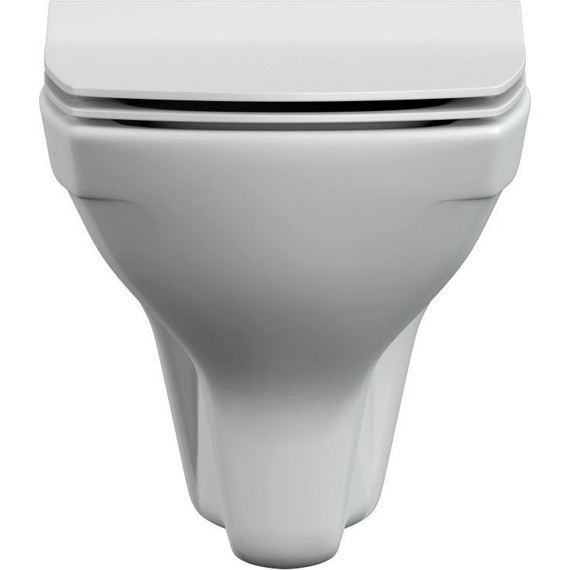 Инсталляция с подвесным унитазом комплект: Grohe Rapid SL 38772001 с подвесным унитазом Cersanit Carina XL Clean On MZ-CARINA-XL-COn-S-DL-E сиденье микролифт, крепление, кнопка смыва хром - фото 6