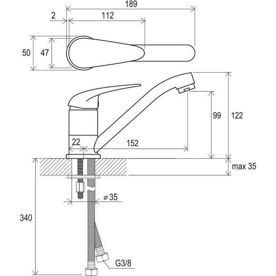 Набор смесителей 3 в 1 для ванны Ravak Set Suzan V 70508018 - фото, картинка 11 Набор смесителей 3 в 1 для ванны Ravak Set Suzan V 70508018 - фото 11