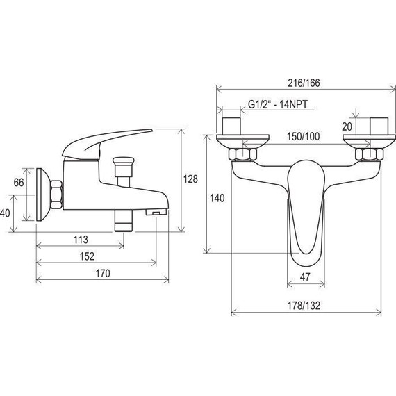 Набор смесителей 3 в 1 для ванны Ravak Set Suzan V 70508018 - фото, картинка 12 Набор смесителей 3 в 1 для ванны Ravak Set Suzan V 70508018 - фото 12