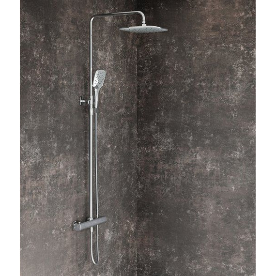 Душевая стойка с термостатом Ravak 10° TD F 091.00/150 X070141 - фото, картинка 4 Душевая стойка с термостатом Ravak 10° TD F 091.00/150 X070141 - фото 4