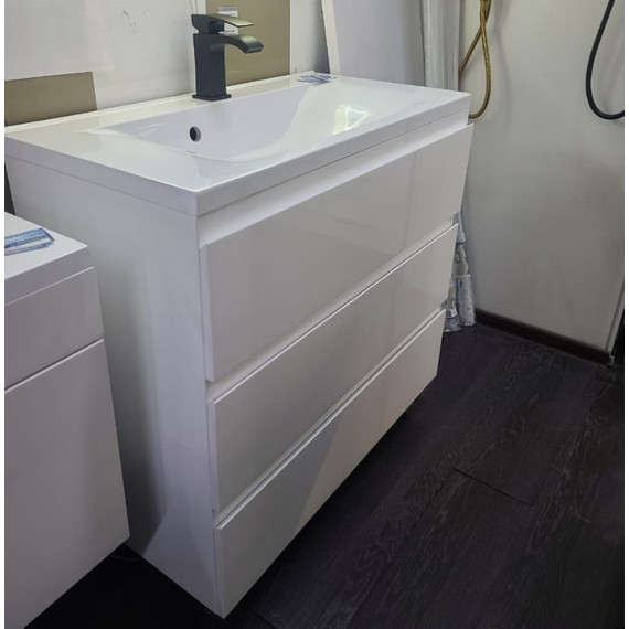 Тумба напольная с раковиной Эстет Bali 80 см ФР-00009967 - фото 2