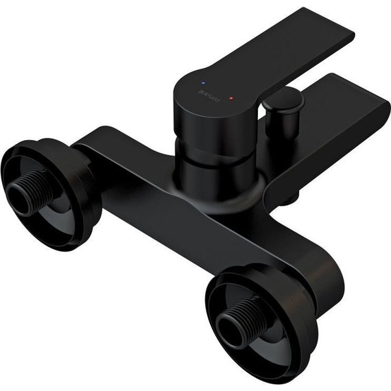 Смеситель для ванны Cersanit Brasko Black А63108, черный, Цвет производителя: чёрный - фото 7