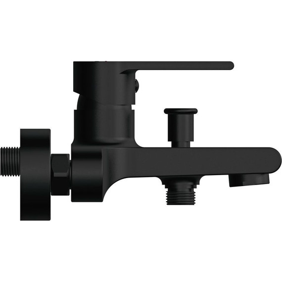 Смеситель для ванны Cersanit Brasko Black А63108, черный, Цвет производителя: чёрный - фото 11