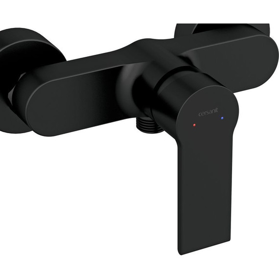 Смеситель для душа Cersanit Brasko Black 63109, черный, Цвет производителя: чёрный - фото 5