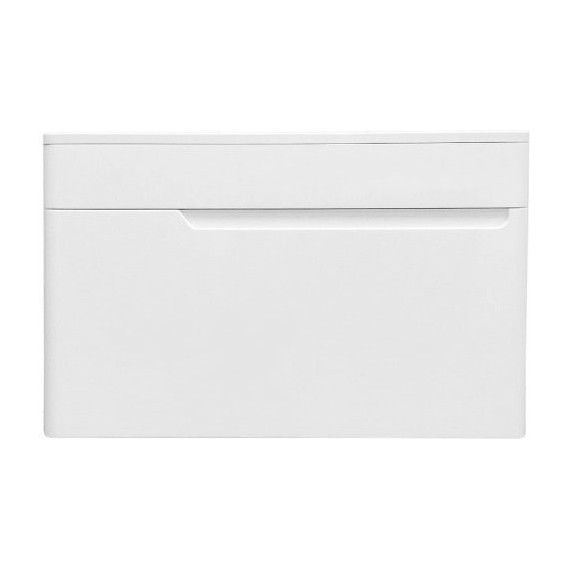 Тумба подвесная с раковиной Эстет Kare Luxe 80 см (1 ящик) ФР-00005718 - фото 2