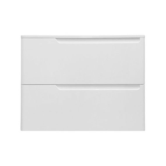 Тумба подвесная с раковиной Эстет Kare Luxe 80 см (2 ящика) ФР-00005715 - фото 2