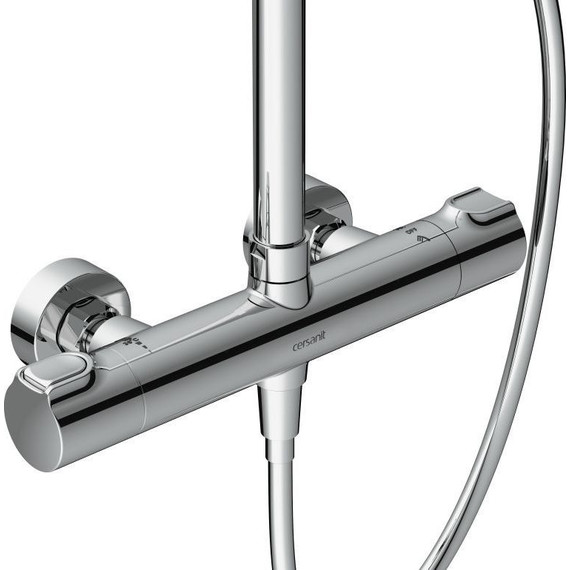 Душевая стойка с термостатом Cersanit Odra А63069 - фото 4