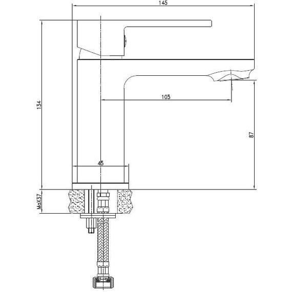 Смеситель для раковины Cersanit Smart А63047 - фото, картинка 9 Смеситель для раковины Cersanit Smart А63047 - фото 9