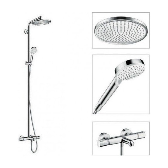 Душевая стойка Hansgrohe Crometta S 240 Showerpipe 27320000 - фото 3