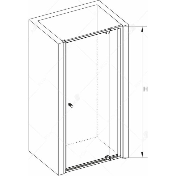 Душевая дверь RGW PA-02 120 см 04080212-11, хром/прозрачное - фото 4