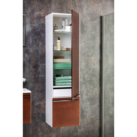 Пенал подвесной Ravak Clear SB 40 см R вишня - фото 4