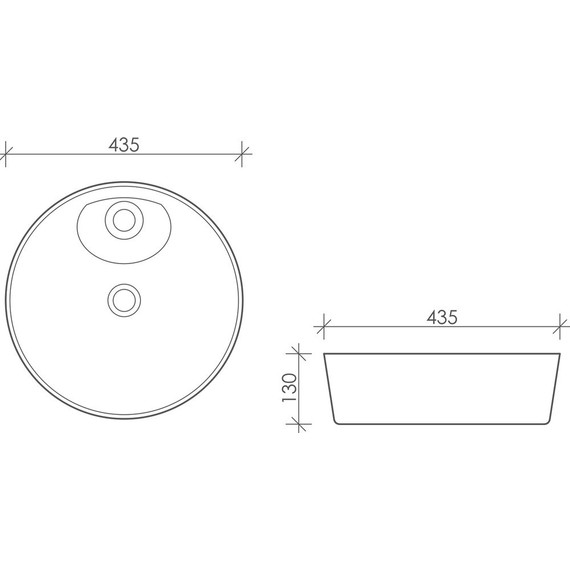 Раковина-чаша Ceramicanova Element 43 см CN6014 - фото, картинка 6 Раковина-чаша Ceramicanova Element 43 см CN6014 - фото 6