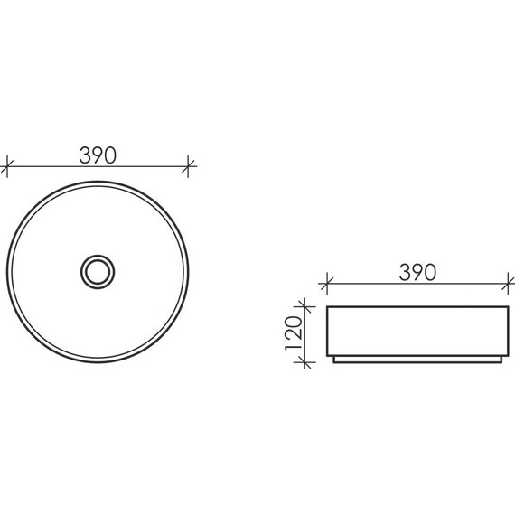 Раковина-чаша Ceramicanova Element 39 см CN6022MDB, тёмно-коричневый матовый - фото, картинка 2 Раковина-чаша Ceramicanova Element 39 см CN6022MDB, тёмно-коричневый матовый - фото 2
