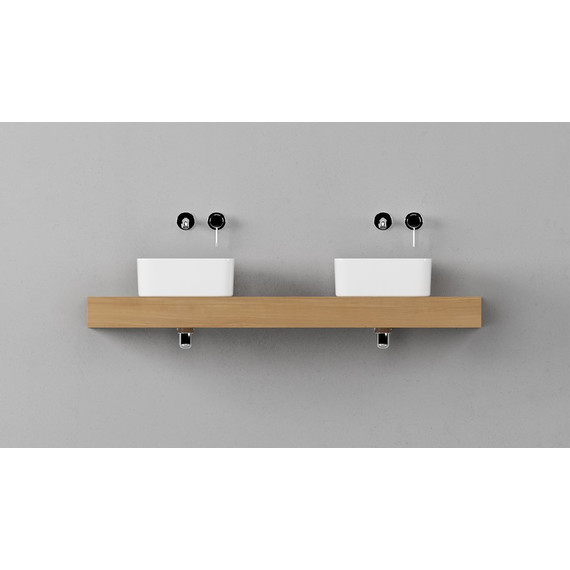 Столешница Velvex Unit 140 см st.UNI.140-67, дуб французский - фото 2