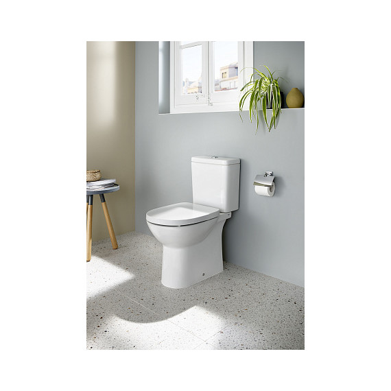 Унитаз-компакт Roca Debba Round Rimless 34299P00Y - фото 4