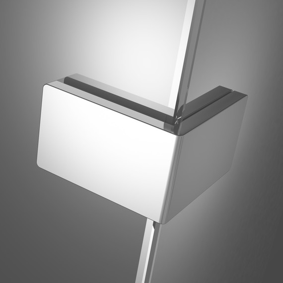 Душевое ограждение Radaway Euphoria Walk-in VI 110x100 см (стекло 8 мм), хром/прозрачное - фото 4