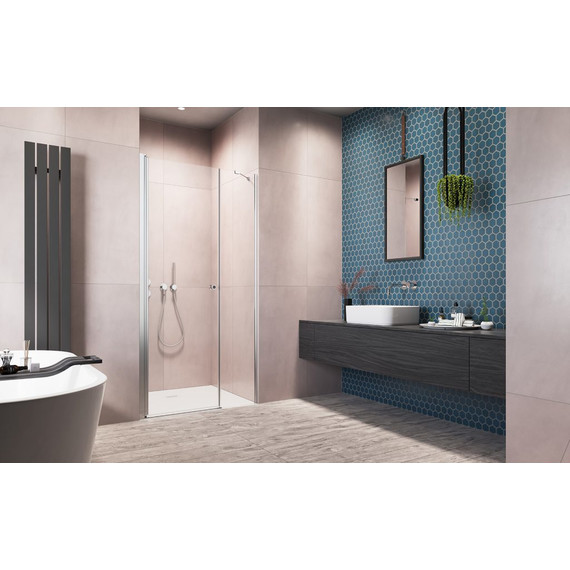 Душевая дверь Radaway Eos DWS 140 см 137993-01-01L, хром/прозрачное - фото 2