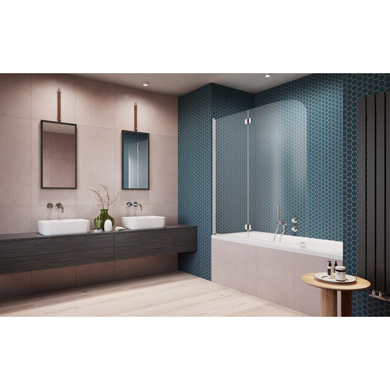 Шторка для ванны Radaway Eos PND I 130 см 1205202-101L, хром/прозрачное - фото 2