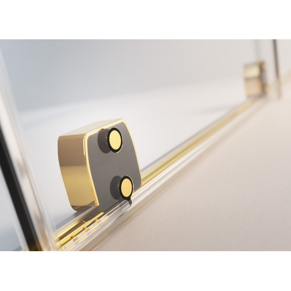 Душевая дверь Radaway Furo Gold DWJ 90 см 10107472-09-01L (стекло 8 мм), золото/прозрачное - фото 5