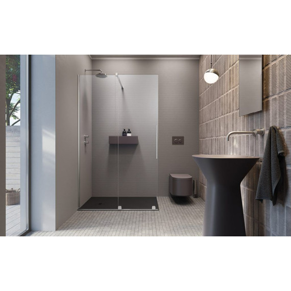 Душевая перегородка Radaway Furo Walk-in 150x200 см 10106788-01-01L (стекло 8 мм), хром/прозрачное - фото 2