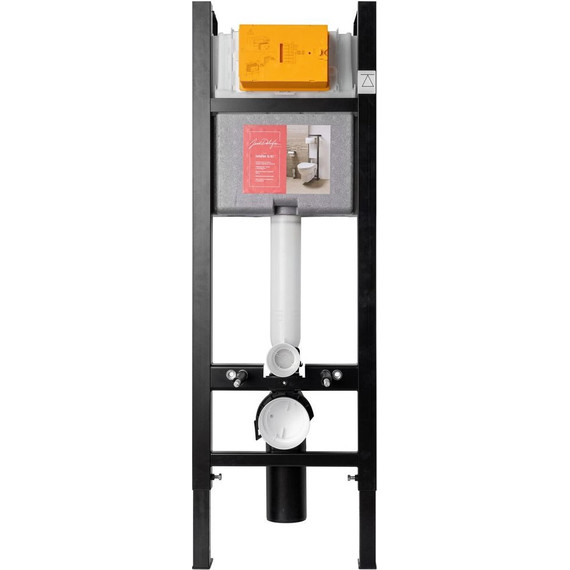 Инсталляция с подвесным безободковым унитазом Jacob Delafon Elite E21755RU-00 - фото 7