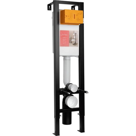 Инсталляция с подвесным безободковым унитазом Jacob Delafon Struktura E21754RU-00 - фото 7