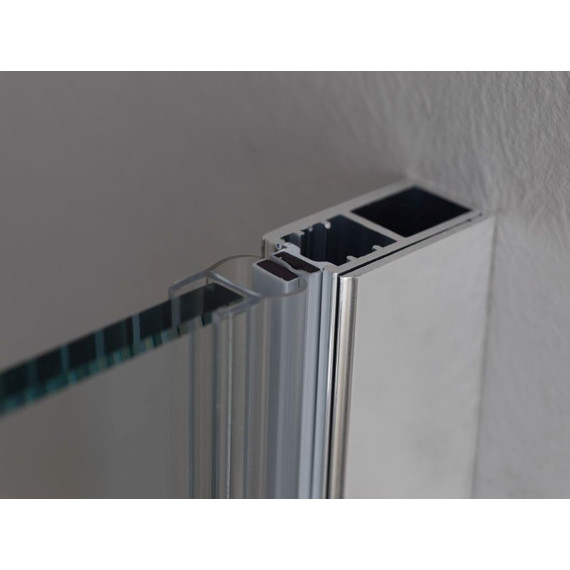 Душевое ограждение Kolpa-San Dorsa TK 140x90 см (стекло 8 мм), хром/прозрачное - фото 9