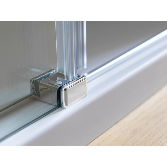 Душевое ограждение Kolpa-San Dorsa TK 140x80 см (стекло 8 мм), хром/прозрачное - фото 10