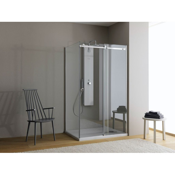 Душевое ограждение Kolpa-San Dorsa TK 140x90 см (стекло 8 мм), хром/прозрачное - фото 2