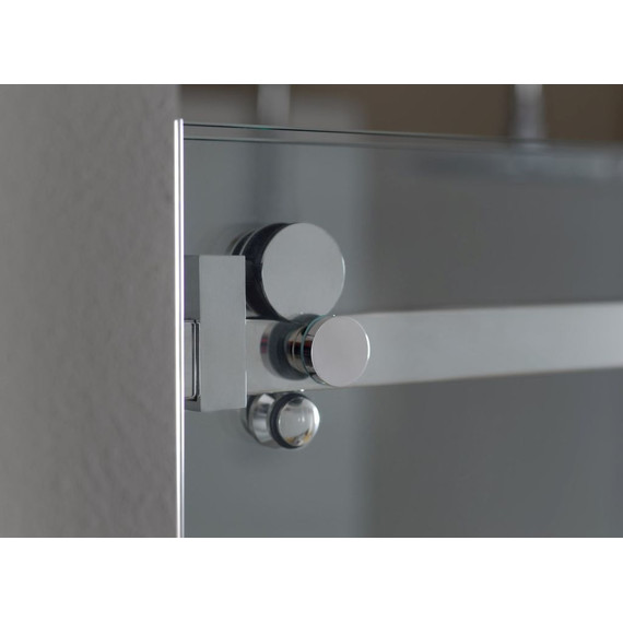 Душевое ограждение Kolpa-San Dorsa TK 120x80 см (стекло 8 мм), хром/прозрачное - фото 4