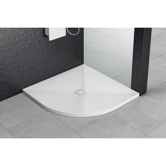 Мраморный поддон Kolpa-San Lavolta R 90x90 см - фото 2