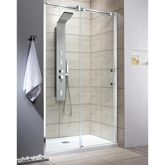 Душевая дверь Radaway Espera DWJ 140 см L (стекло 8 мм), хром/прозрачное - фото 