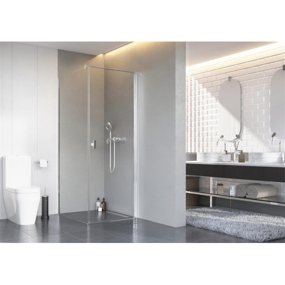 Душевое ограждение Radaway Nes 8 KDJ I 90x90 см R (стекло 8 мм), хром/прозрачное - фото 2