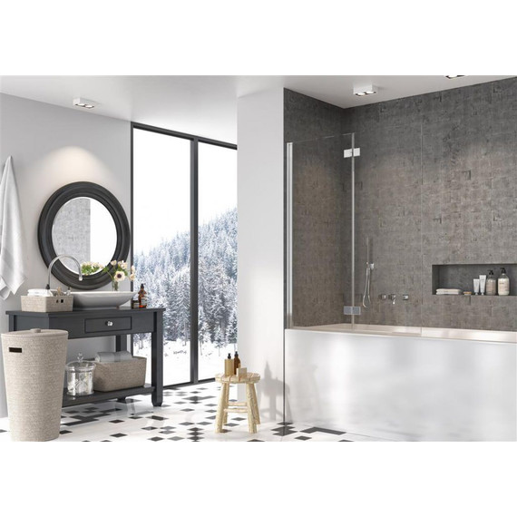 Шторка для ванны Radaway Nes PND I 110 см 10010110-01-01L, хром/прозрачное - фото 2