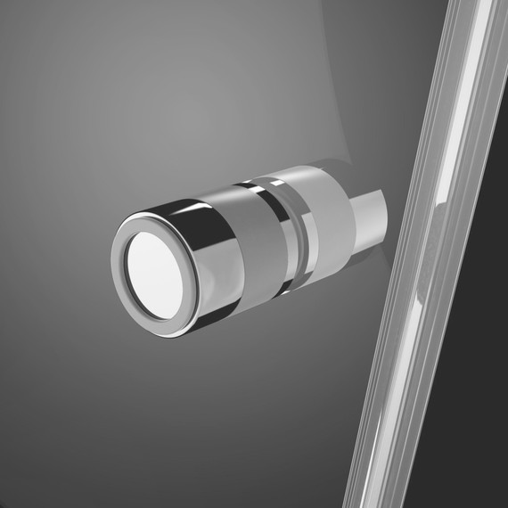 Шторка для ванны Radaway Nes 8 PND I 130 см 10060130-01-01L (стекло 8 мм), хром/прозрачное - фото 4