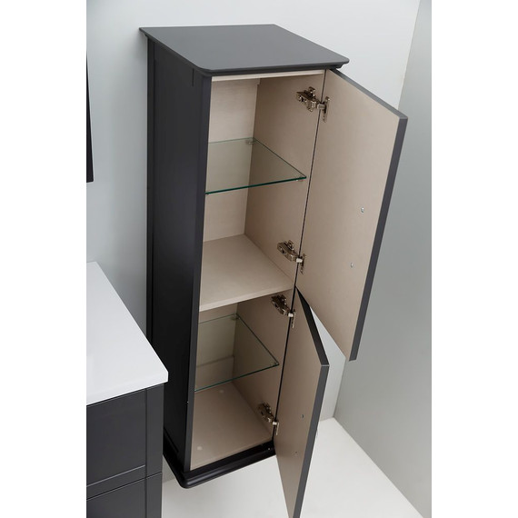 Пенал подвесной Cezares Tiffany 40 см 54964, Nero grafite - фото 2