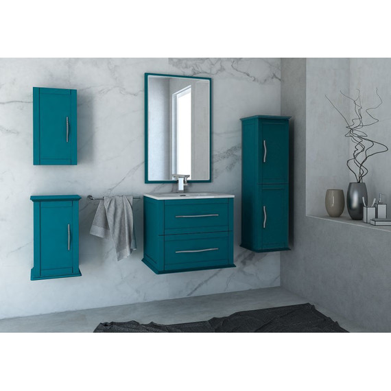 Зеркало Cezares Tiffany Led 59 см 45042, Blu Petrolio - фото 2