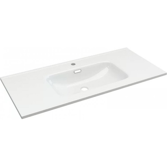 Тумба подвесная с раковиной Cezares Tiffany 100 см 54952, Nero grafite - фото 4