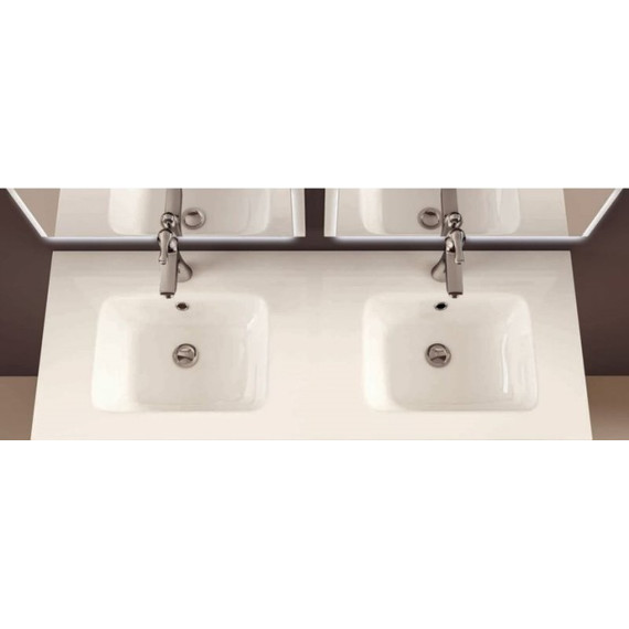 Тумба подвесная с раковиной Cezares Tiffany 120 см 54955, Nero grafite - фото 4