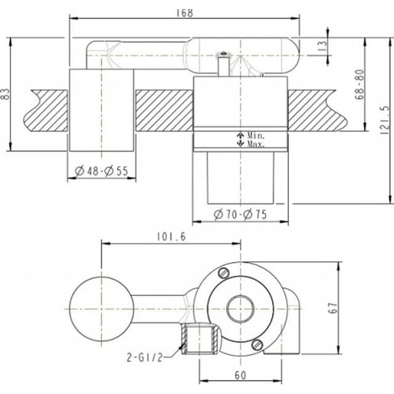 Скрытая часть Bravat D968K-ENG - фото 3