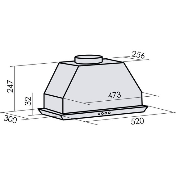 Вытяжка MBS Lobivia 160 inox - фото 2