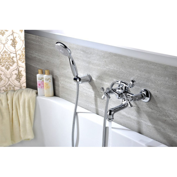 Смеситель для ванны Lemark Benefit LM2502C - фото, картинка 6 Смеситель для ванны Lemark Benefit LM2502C - фото 6