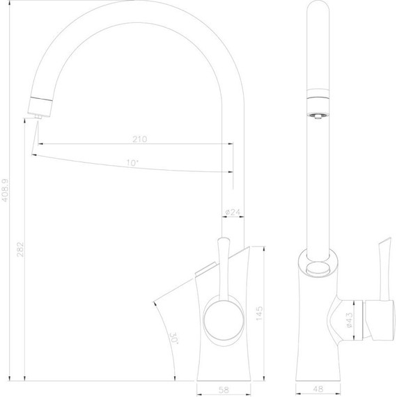 Смеситель для кухни Lemark Comfort LM3072C - фото 4