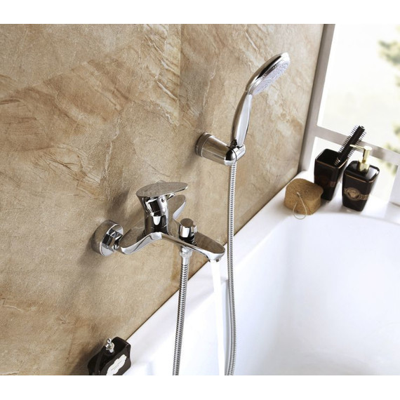 Смеситель для ванны Lemark Nero LM0214C - фото 4