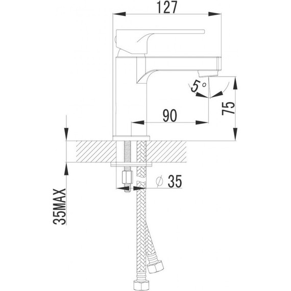 Смеситель для раковины Lemark plus Grace LM1506C - фото, картинка 6 Смеситель для раковины Lemark plus Grace LM1506C - фото 6