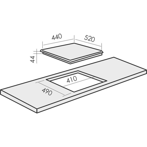 Газовая варочная поверхность MBS PG-453BL - фото 2