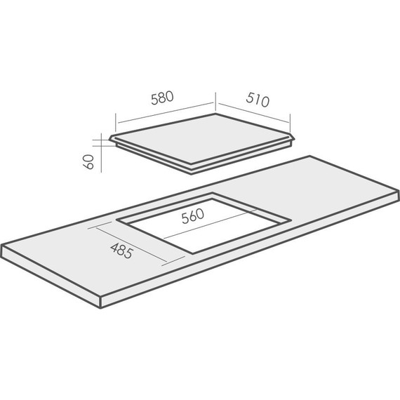 Газовая варочная поверхность MBS PG-620 - фото 2