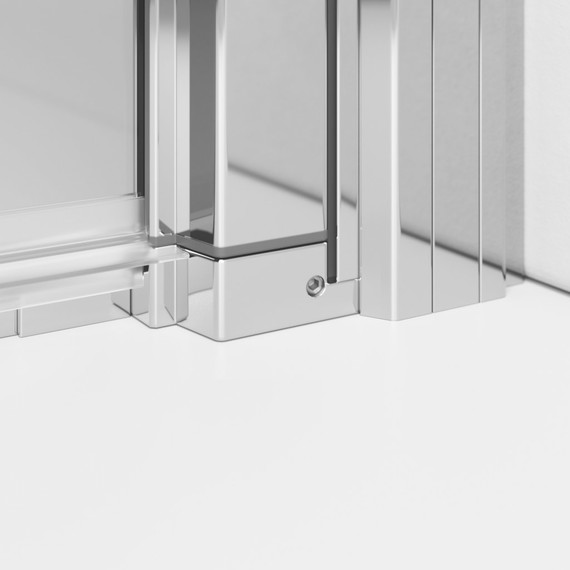 Душевое ограждение Radaway Nes 8 DWD+S 110x80 см (стекло 8 мм), хром/прозрачное - фото 5