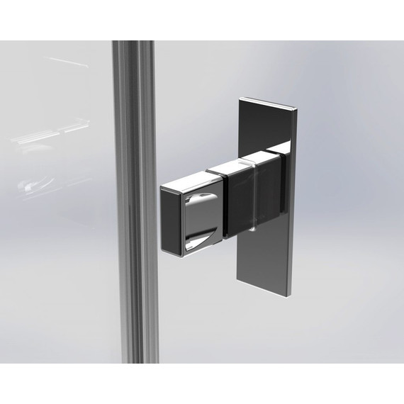 Душевое ограждение Radaway Nes 8 KDD II 100x90 см (стекло 8 мм), хром/прозрачное - фото 4